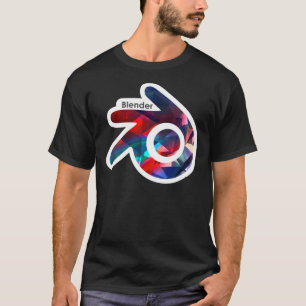 Blender Logo (with white outline) Essential T-Shir T-Shirt