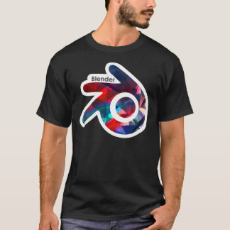 Blender Logo (With White Outline) Essential  T-Shirt