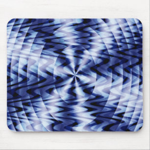 Blending in blue waves... mouse mat