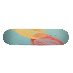 Blending Watercolor Skateboard