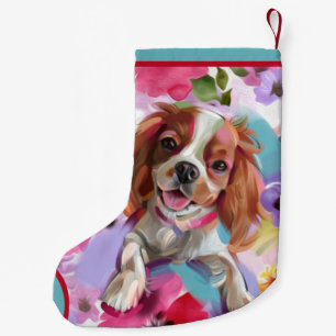 Blenheim Cavalier Christmas Stocking Ornament