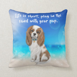 Blenheim Cavalier King Charles Spaniel Cushion