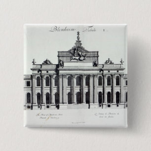 Blenheim Palace 15 Cm Square Badge