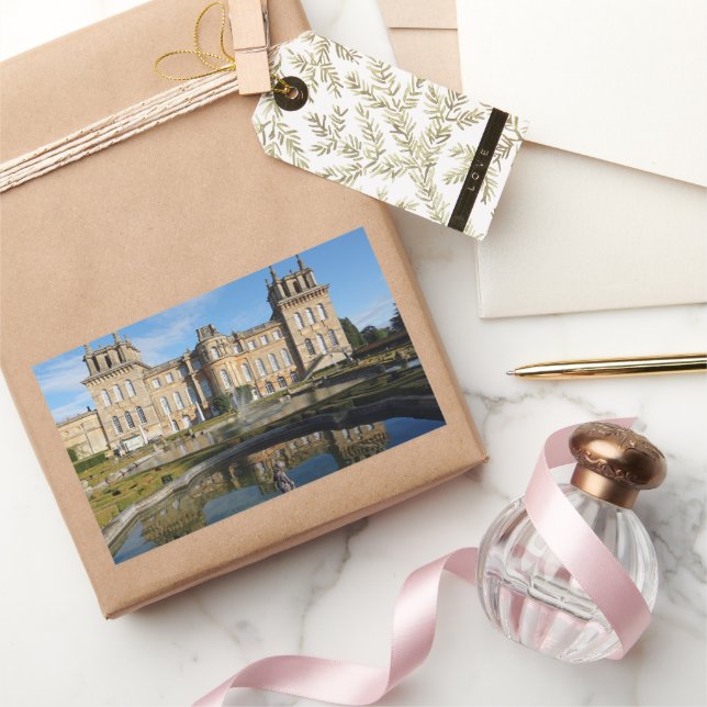 Blenheim Palace  Rectangular Sticker (Gifting)