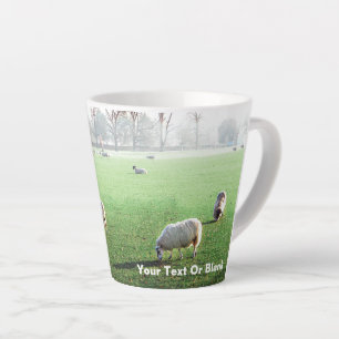 Blenheim Palace Sheep Latte Mug