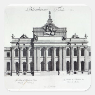 Blenheim Palace Square Sticker