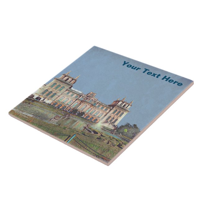 Blenheim Palace - Vintage Tile (Side)