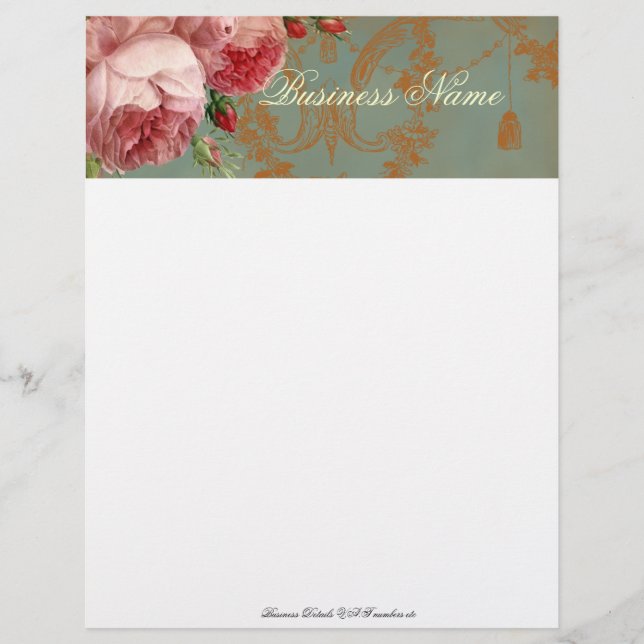 Blenheim Rose Buisness (Front)
