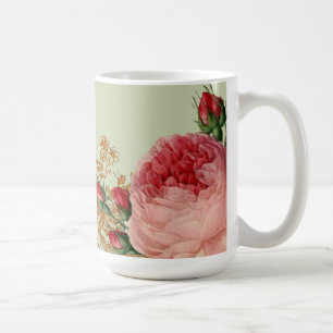 Blenheim Rose - Elegant Sage Green - Alt design b Coffee Mug