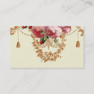 Blenheim Rose, ivory Business Card