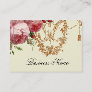 Blenheim Rose, Ivory, Business Card