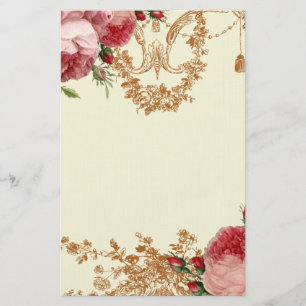 Blenheim Rose - Ivory  - Personal Stationery