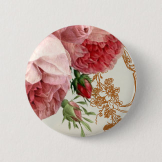 Blenheim Rose - Summer Sky 6 Cm Round Badge