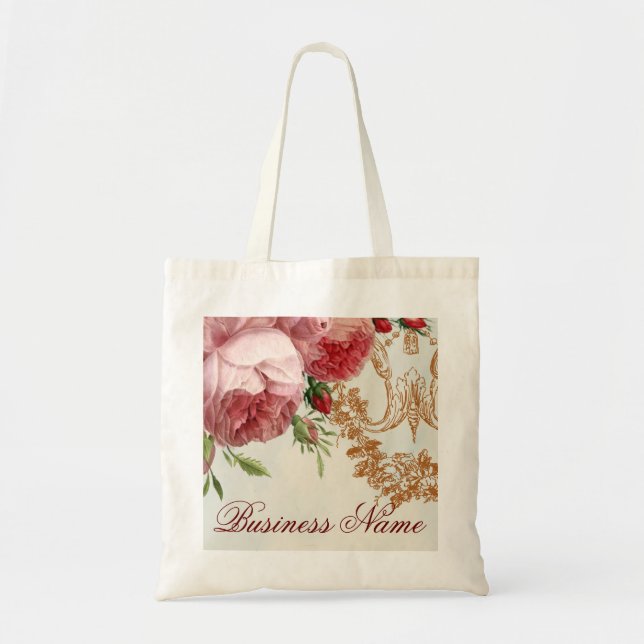 Blenheim Rose - Summer Sky - Tote Bag (Front)