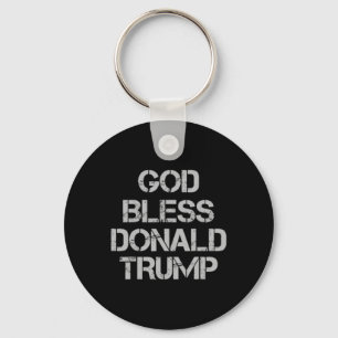 Bless Donald Trump T Shirt Key Ring