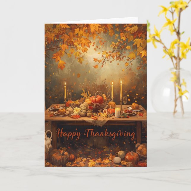 Bless Jamaica thanksgiving Card (Yellow Flower)