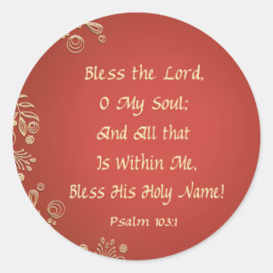 Bless My Soul Stickers