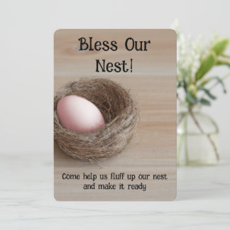 Bless Our Nest, Nesting Party Invitation