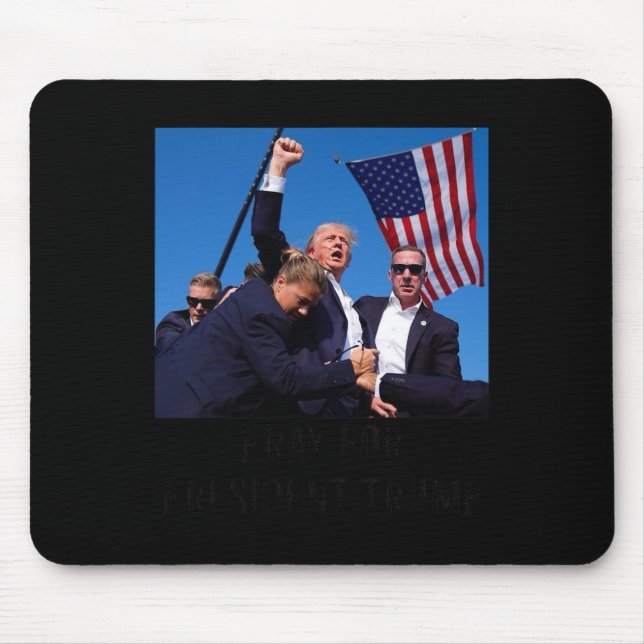 Bless President Trump2  Mouse Mat (Front)