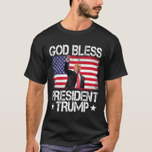 Bless President Trump 2024 Support Trump Election T-Shirt