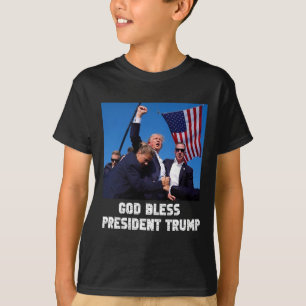 Bless President Trump Trump 2024 Voting T-Shirt