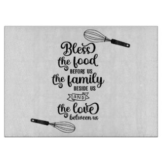 Bless the food cutting board