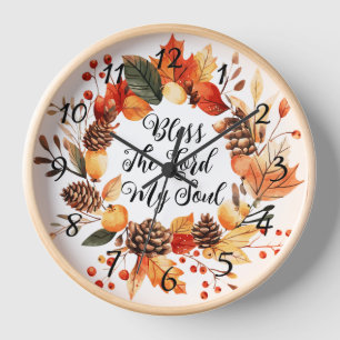 Bless The Lord Clock