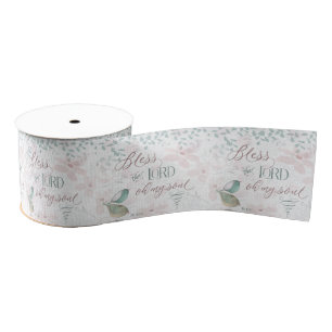 Bless the Lord - Ps 103:1 Grosgrain Ribbon