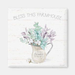 Bless This Farmhouse Magnet