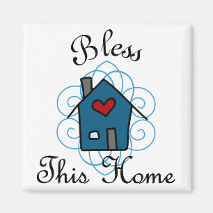 Bless This Home Magnet