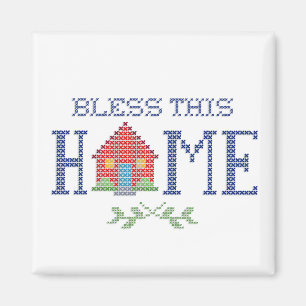 Bless This Home Magnet