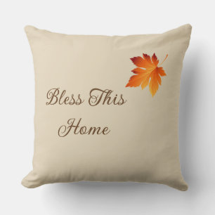 Bless This Home Throw Pillow