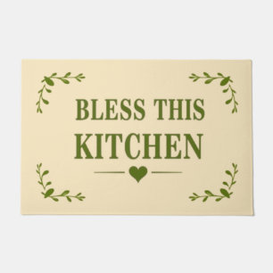 Bless This Kitchen Doormat