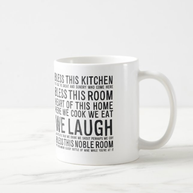 bless this kitchen MA012 Coffee Mug (Right)