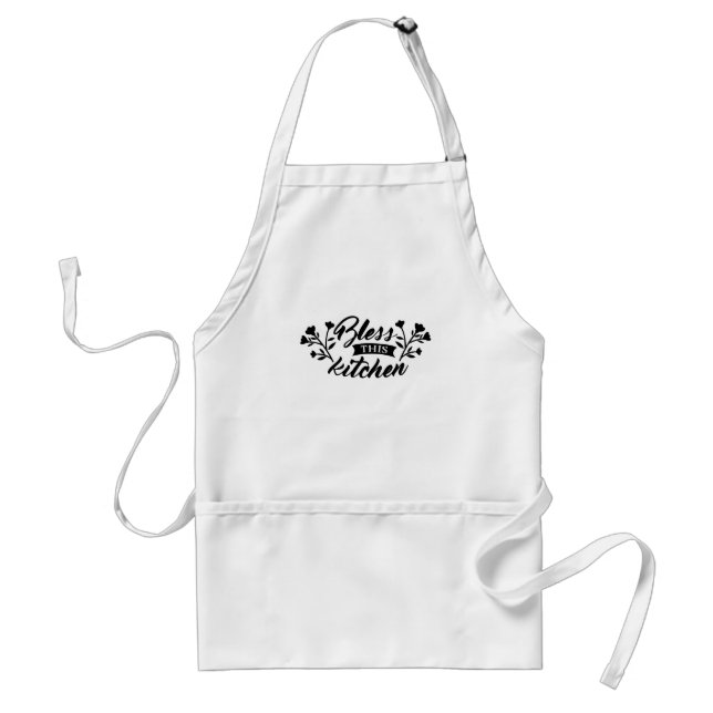 Bless This Kitchen Standard Apron (Front)