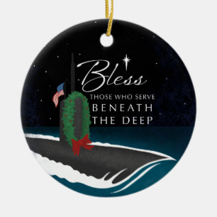 Bless Those Who Serve Beneath the Deep - Ornament