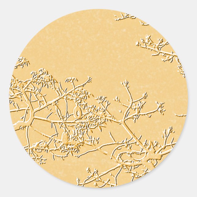 Bless You_ Classic Round Sticker (Front)