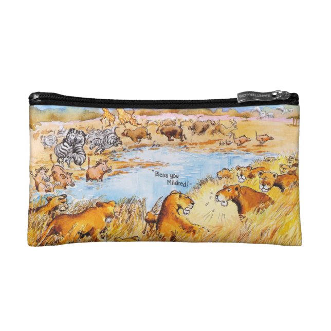 bless you! makeup bag (Front)