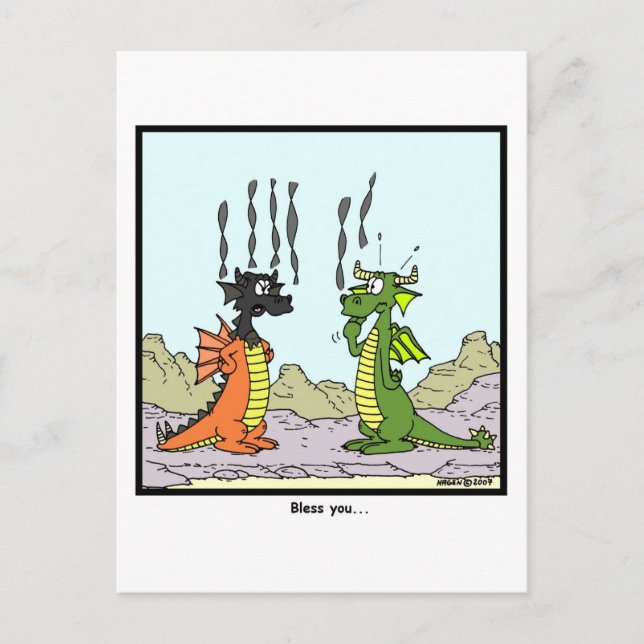 Bless you postcard (Front)