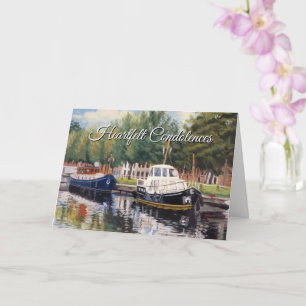 Bless You Serenity Prayer Sympathy Card