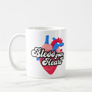 Bless your heart coffee mug