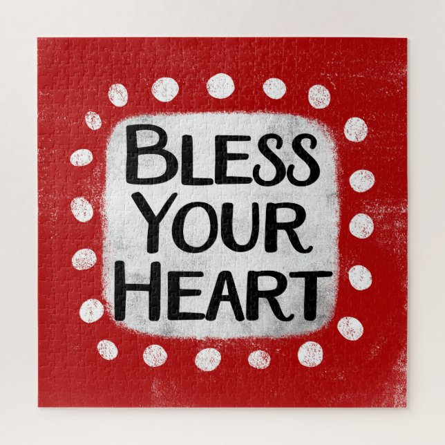 Bless Your Heart Jigsaw Puzzle (Vertical)