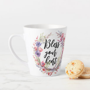 Bless Your Heart Latte Mug