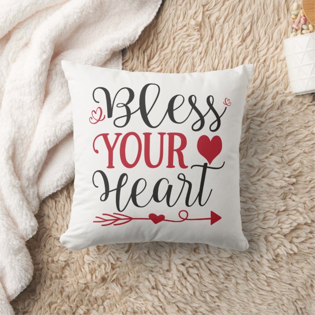 Bless Your Heart Pillow (Blanket)