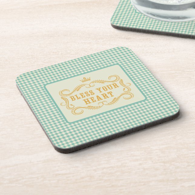 Bless Your Heart Southern Quote  Coaster (Left Side)