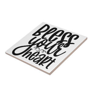 Bless Your Heart Tile