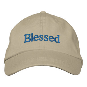 Blessed  Adjustable Embroidered Hat