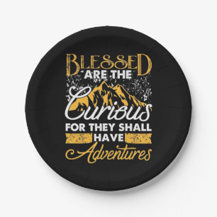 Blessed Adventure Paper Plate