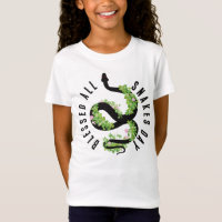 Blessed All Snakes Day Lucky Serpent & Clover