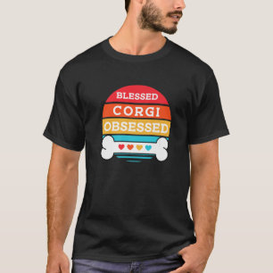 Blessed And Obsessed Corgi Dog T-Shirt